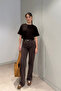 Belted New Season Wide-Leg Jeans - BROWN - 3