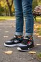 Zuzu Velcro and Lace-Up Casual Children's Sneaker Sports Shoes