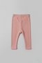 Girls' Baby Tights - Set of 4 Plain Basic Lycra Seasonal Long Tights Pink Beige White Fuchsia - 7
