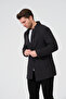 Men's Slim Fit Cashmere Coat, Jacket, Overcoat - 6