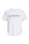 Jjdevın Daytona Prınt Tee White Men's T-Shirt 12290173 - 3