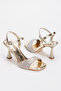 Women's Stone Embellished Evening Shoes - 3