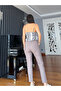 Mink Elastic Waist Double Leg Lycra Trousers - 7