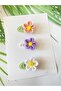 Organic Handmade 3-Piece Snap Buckle Elegance Suitable for All Age Groups - 4