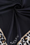 Leopard Patterned Imported Silk Satin Scarf - 3