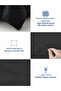 Solid Duvet Cover Set 4-Pcs, Queen Size 200×240cm, Brushed Microfiber,( Without Filler ) - 5