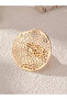 Textured Hollow Carved Ring