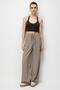4629 Women's Wide Leg High Waist Viscose Palazzo Trousers Antique Mink - 4
