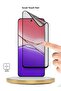 Oppo A5i Pro / Oppo A5i 2025 Premium Nano Ceramic Full Glue Full Cover Matte Flexible Clear/Black - 4