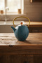 Armanno Sümbül Döküm Teapot 1200 ml Blue