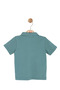 Baby Boy Climber Polo Collar Tshirt 1-4 Years Green - 2