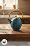 Armanno Sümbül Döküm Teapot 1200 ml Blue - 2