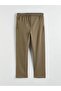 Khaki Standard Fit Men's Sweatpants (S6) - 5