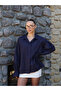 Shrinkled Sleeves Shirt - 4