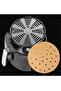 100 Pieces of Airfryer Baking Paper Disposable Oil-Proof Non-Stick Round Perforated Model 20 cm - 2