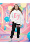 Six Seven Printed Girls' Tracksuit Set, 67 Designs - 2