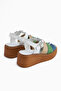 Larisa Genuine Leather White Women's Sandals - 6