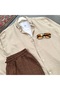 Men's Linen Textured Shirt and Pants Set 2-Piece - 2