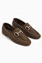 Rian Genuine Leather Mink Buckle Women's Ballerinas - 3