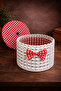 Wicker Braided Decorative Storage Basket with Bow Bohemian Style - 2