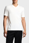 Silk Blend Regular Fit V-Neck Jersey T-Shirt Men's t Shirt Em003465 Af13721 U0003