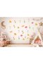Baby Room Decoration Wall Sticker Children's Room Decoration Flower Decorative Sticker Living Room Room Decor