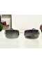 Premium Quality U400 Protection Polarized Glass Green Frameless Sunglasses - 2