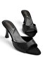 Marbella Stone Women's Heeled Slippers - 3