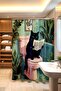 Bathroom Curtain, Enjoyment Time Patterned Shower Curtain, Bathtub Curtain 175X200Cm - 3