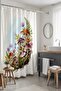 Bathroom Curtain, Mushroom Ecosystem Patterned Shower Curtain, Bathtub Curtain 175X200Cm - 2