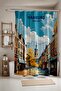 Bathroom Curtain, Autumn Pattern Shower Curtain in Hamburg, Bathtub Curtain 175X200Cm - 2