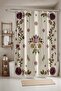 Bathroom Curtain, Romantic Garden Patterned Shower Curtain, Bathtub Curtain 175X200Cm - 2