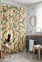 Bathroom Curtain, Ivy Paw Patterned Shower Curtain, Bathtub Curtain 175X200Cm - 2