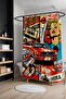 Bathroom Curtain, Retro Party Patterned Shower Curtain, Bathtub Curtain 175X200Cm - 2