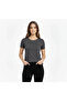 T-Shirt Crew Neck Slim Fit Lycra T-Shirt Casual Basic Body - Smoked - 2