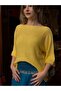 Yellow Color Soft Textured Mercerized Blouse