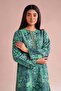 2 Piece - Printed Embroidered Suit - PE 26-35 - 7