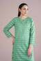 2 Piece - Printed Embroidered Suit - PE 26-201 - 5