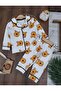 Teddy Bear Printed Unisex Baby and Kids Pajama Set