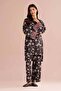 2 Piece - Printed Embroidered Suit - PE 26-414 - 2