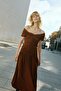 Draped off-the-shoulder dress - 2