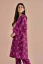 2 Piece - Printed Embroidered Suit - PE 26-24 - 5