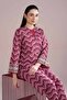 2 Piece - Printed Embroidered Suit - PE 26-206