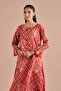 2 Piece - Printed Embroidered Suit - PE 26-216 - 6