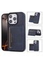 iPhone 16 Pro Max (6.9 Inch) Compatible Wallet Card Holder Stand Triangle Detailed Lux Leather Case