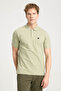 Regular Fit Regular Cut Polo Collar 100% Cotton Island Tea T-Shirt - 4