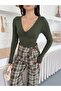 Luna V-Neck Long Sleeve Casual Blouse