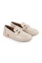 L075.1125 Genuine Patent Leather Buckle Flexible Rubber Sole Women's Loafer Shoes - 3