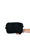 Selsey Black Suede Genuine Leather Women's Crossbody Bag - 2