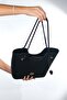 Lantaro Black Women's Shoulder Bag - 4